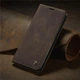 Чохол книжка Caseme з магнітом для Xiaomi Redmi Note 8 Pro кавовий - зображення 1