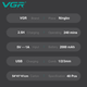 Тример VGR V-906 3 насадки/9000RPM/2000mAh/LED display/Green (00000009038) - зображення 6