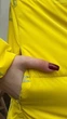 Куртка женская No Brand П996 зимняя желтая с рисунком размер XL - изображение 4