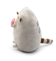 Плюшевая мягкая игрушка обнимашка кот Пушин кэт Pusheen cat с Пончиком в лапках 15х12 см Серый (II) 33719 - изображение 4