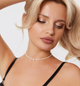 Чокер из бисера белый с сердцем бижутерия Fashion Jewerly (SVS) - изображение 7