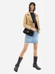 Сумка багет женская из натуральной кожи средняя Coach Tabby Shoulder Bag 26 BG-COA-52 Черная (193971591568) - изображение 3