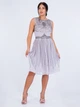 Платье с пайетками и бисером Frock & Frill LP180618-6 S (41020S) Серый - изображение 1