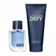 Zestaw męski Calvin Klein Defy Woda toaletowa 50 ml+ Żel pod prysznic 100 ml (3616303455293) - obraz 1