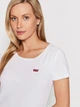 Zestaw koszulek damskich 2 szt Levi's Crewneck 74856-0000 L Biały/Czarny (5400816191049) - obraz 5