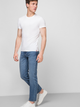 Zestaw koszulek męskich bawełniany 2 szt Levi's Slim Crewneck 79541-0000 S Biały (5400816578567) - obraz 4