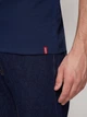Набір футболок бавовняних довгих чоловічих Levi's Slim Crewneck 79541-0002 M 2 шт Білий/Темно-синій (5400816413813) - зображення 6