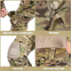 Тактичні штани IDOGEAR щільні з наколінниками XL Multicam - зображення 2