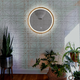 Зеркало круглое деревянное с LED-подсветкой Luxury Wood Perfection Natural Oak Дуб 65 см - изображение 7