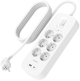 Мережевий фільтр Belkin Connect 6x Schuko, 1x USB-C, 1x USB-A 2m White (SRB002VF2M) - зображення 3