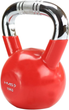 Kettlebell HMS zeliwny gumowany 10 kg czerwony KTC10 (5907695524260) - obraz 2