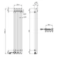 Полотенцесушитель электрический Navin Levante 210х1200 Sensor правый, черный муар (12-257053-2112) - изображение 8