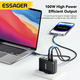 Зарядный адаптер - блок Essager 100W ES-CD37 2C+2U черный - изображение 6