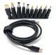 Кабель питания + набор переходник Type-C 65W на DC 5,5*2,5 с триггером на 18.5-20V 150 см для зарядки ноутбука (781781) - изображение 1