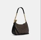 Женская сумка Coach Teri Shoulder Bag In Signature Canvas CA548 коричневая - изображение 2
