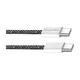 Дата кабель USB-C to USB-C 1.0m 60W 3.0А black ColorWay (CW-CBPDCC061-BK) - изображение 3