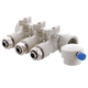 Коллектор распределительный 3-way с фитингом [40x20] PPR Koer K0191.PRO [KP2556] - изображение 1