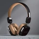 Proove Беспроводные накладные блютуз наушники с микрофоном Type-C 70's Classic II, Beige/brown - изображение 3