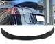 Спойлер Tesla Model Y стиль Balbe черный глянцевый ABS-пластик (2020-...) - изображение 1
