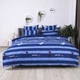 Комплект постельного белья ТЕП Soft dreams Line Blue 70x70 см двуспальный 175x210 см (2-03858_26457) - изображение 2
