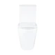Унитаз напольный Qtap Dove Rimless безободковый с сиденьем Soft-close WHITE QT06228380BWSD00052622 - изображение 3