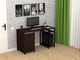 Стіл письмовий FlashNika Loft СКЛ-3 140 венге - зображення 1