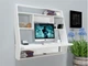 Навесной компьютерный стол AirTable-III Comfy-Home белый - изображение 3