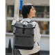 Plecak Xiaomi Roll Top Casual Backpack 15.6" Gray (BHR9055GL) - obraz 3