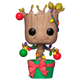 Figurka Funko Pop! Marvel Holiday Groot with Lights & Ornaments 8 cm (889698339827) - obraz 1