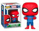 Фігурка Funko Pop! Marvel Holiday Spider-Man with Ugly Sweater 8 см (889698339834) - зображення 2