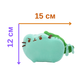 Мягкая игрушка Пушин кэт Кот Дракон 15х12 см и Кошелек Pusheen cat с Пончиком n-12480 - изображение 2