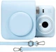 Набор камера Fujifilm Instax Mini 12/Фотобумага 20 шт/Чехол/Фотоальбом 64 фото Голубой (2148686539) - изображение 6