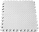 Мат-пазл EasyFit SwallowTail EVA 120х120х1 см татами ласточкин хвост для спортзала, единоборств, фитнеса тренировок, даянг, будо-мат EF-1950-W Белый - изображение 1