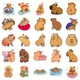 Стікери Капібара capybara стікерпак наклейки набір наклейок 50 шт Cap_6954 - зображення 3