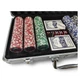 Игровой набор Покер на 300 фишек с номиналом в алюминиевом кейсе Poker Game Set - изображение 5