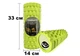 Масажний ролик EasyFit Grid Roller 33 см v.1.1 Салатовий (EF-2020-GN) - зображення 2