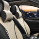 Автомобильные подушки подголовники с еффектом памяти Elegant Travel Maxi EL 700 504 бежевые, 2 шт - изображение 2