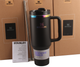 Термос термочашка Stanley Quencher H2.0 Tumbler з нержавіючої сталі 1,18 л Black Chrome Collection KT6007826 - зображення 2