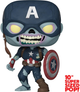 Figurka Funko Pop! Marvel What If Zombie Captain America Exclusive 25 cm (889698584494) - obraz 3