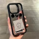 Чохол iPhone 15 Pro Max Crystal Stand Camera pink - изображение 2