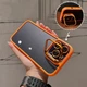 Чохол iPhone 15 Pro Max Crystal Stand Camera pink - изображение 11