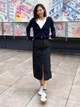 Юбка миди прямая женская Uniqlo 692206008 M Черная (1159821920) - изображение 3