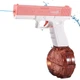 Водяний акумуляторний пістолет Glock Water Gun (250ml) with lithium battery Pink - изображение 1