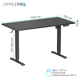 Стол с электрорегулировкой высоты OfficePro ODE1470B 1400 х 700 мм Black (ODE1470B) - изображение 8