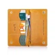 Кожаное портмоне Hi Art 7 wonders of the world WP-05-S18-0935-T002 Жёлтый - изображение 6