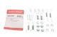 Комплект пружинок колодок ручника Mitsubishi Lancer/Galant 1.3-2.5 92- Akebono - 105-0788 QUICK BRAKE - изображение 1