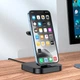 Настольная зарядная станция для iPhone/iWatch/Airpods HOCO CW43 3-in-1 |2.1A, 2.5/5W| Черный - изображение 6