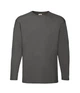 Лонгслив мужской Fruit of the Loom Valueweight long sleeve 3XL Светлый графит (7610380GL3XL) - изображение 1