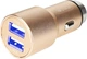 Автомобильное зарядное устройство в прикуриватель UFT CC1 2xUSB (UFTCC1Gold) - изображение 1