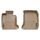 Коврики в салон BMW 5-Series E60 2003-2010, с бортом, передние, бежевые, Weathertech 451641 - изображение 1